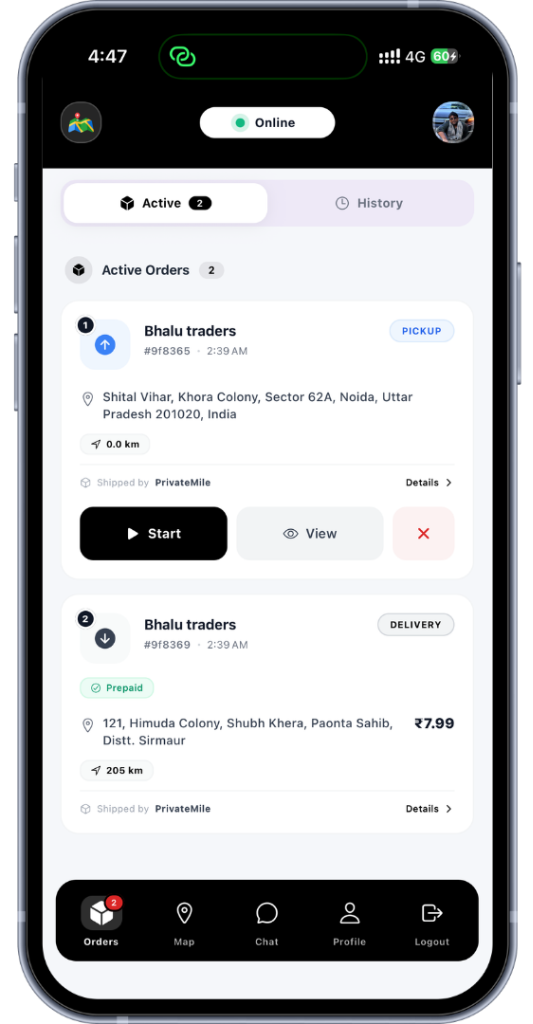 Distrx Storefront App