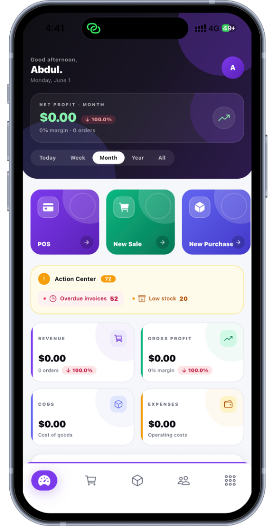 Distrx ERP Mobile App